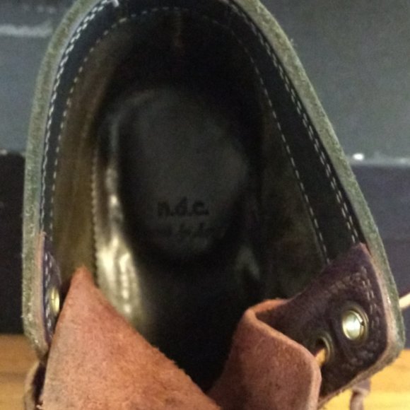 n.d.c. "Duffy L" Handmade Leather Pull Up Boots - Size 38 (US 8) - Picture 9 of 13